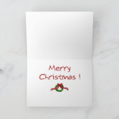 Pour Fêtes Annuelles Cartes de Noël amusantes : Objectif furtif (Intérieur)