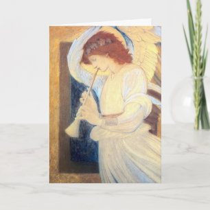 Pour Fêtes Annuelles Cartes de Noël Angel - Edward Burne-Jones