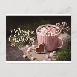 Pour Fêtes Annuelles Cartes de Noël au chocolat chaud