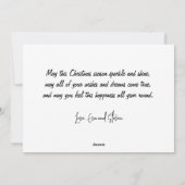 Pour Fêtes Annuelles Cartes de Noël Australie Kangaroo Aussie (Dos)