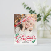 Pour Fêtes Annuelles Cartes de Noël Branches de Noël Joyeux Noël (Debout devant)