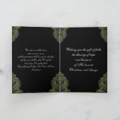 Pour Fêtes Annuelles Cartes de Noël chrétiennes (Intérieur)