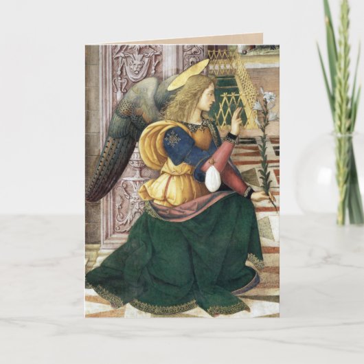 Pour Fêtes Annuelles Cartes de Noël d'ange de la Renaissance (Devant)