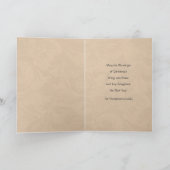 Pour Fêtes Annuelles Cartes de Noël d'ange de la Renaissance (Intérieur)