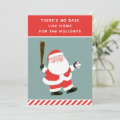 Pour Fêtes Annuelles Cartes de Noël de baseball (Debout devant)
