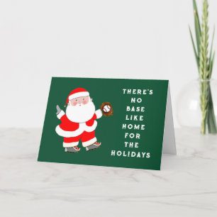 Pour Fêtes Annuelles Cartes de Noël de baseball