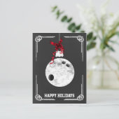 Pour Fêtes Annuelles cartes de Noël de bowboard (Debout devant)