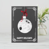 Pour Fêtes Annuelles cartes de Noël de bowboard (Debout devant)