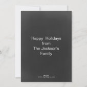 Pour Fêtes Annuelles cartes de Noël de bowboard (Dos)