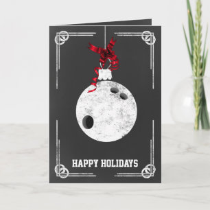 Pour Fêtes Annuelles cartes de Noël de bowboard