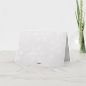 Pour Fêtes Annuelles cartes de Noël de bowler (Dos)