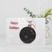 Pour Fêtes Annuelles cartes de Noël de bowling (Debout devant)