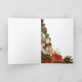 Pour Fêtes Annuelles Cartes de Noël de carlin (Intérieur)
