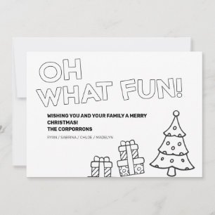 Pour Fêtes Annuelles Cartes de Noël de coloriage de vacances avec photo