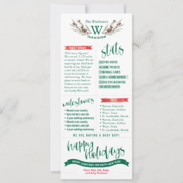 Pour Fêtes Annuelles Cartes de Noël de fin d'année avec photos