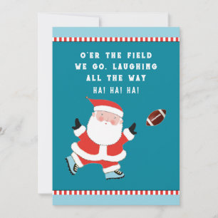 Pour Fêtes Annuelles Cartes de Noël de football