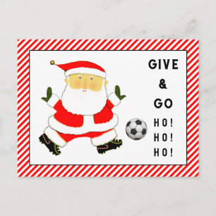 Pour Fêtes Annuelles Cartes de Noël de football