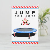 Pour Fêtes Annuelles Cartes de Noël de gymnastique (Debout devant)