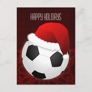 Pour Fêtes Annuelles Cartes de Noël de joueur de football
