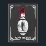 Pour Fêtes Annuelles cartes de Noël de joueur de football de tableau<br><div class="desc">cartes de voeux de vacances d'ornement du football de tableau par intérêt. Le carte de fin de année professionnel est les cartes de voeux propres à l'industrie de vacances. Ce carte de fin de année spécifique de profession ajoutera un contact d'unicité à vos salutations de vacances</div>