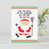 Pour Fêtes Annuelles Cartes de Noël de Lacrosse (Debout devant)