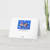 Pour Fêtes Annuelles Cartes de Noël de livraison Labrador (Dos)
