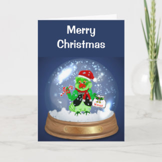 Pour Fêtes Annuelles Cartes de Noël de perroquet de Père Noël
