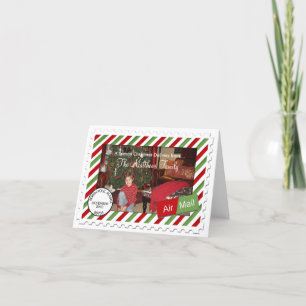 Pour Fêtes Annuelles Cartes de Noël de photo de vacances de la poste