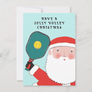 Pour Fêtes Annuelles Cartes de Noël de pickleball