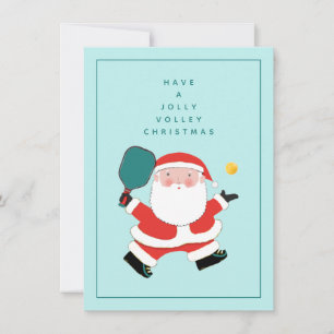 Pour Fêtes Annuelles Cartes de Noël de Pickleball