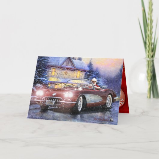Pour Fêtes Annuelles Cartes de Noël de studios de Rod de rat 4 (Devant)