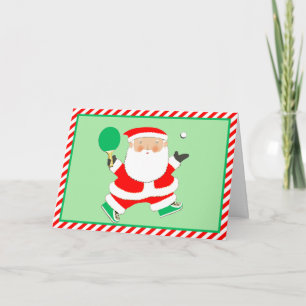 Pour Fêtes Annuelles Cartes de Noël de tennis de table Ping-Pong