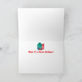 Pour Fêtes Annuelles Cartes de Noël de voiture classique (Intérieur)