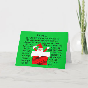 Pour Fêtes Annuelles Cartes de Noël des pharmaciens bizarres et amusant