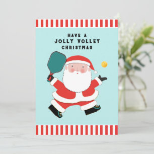 Pour Fêtes Annuelles Cartes de Noël drôles de Pickleball