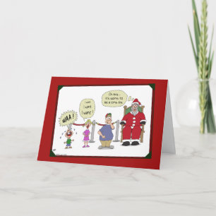 Pour Fêtes Annuelles Cartes de Noël drôles : Longue journée