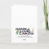 Pour Fêtes Annuelles Cartes de Noël drôles : Réveillon de Noël (Dos)