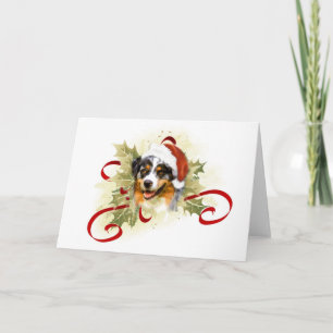 Pour Fêtes Annuelles Cartes de Noël du berger australien