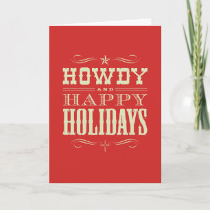 Pour Fêtes Annuelles Cartes de Noël du Texas