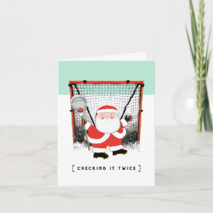 Pour Fêtes Annuelles cartes de Noël en crosse