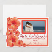 Pour Fêtes Annuelles Cartes de Noël faites sur commande de photo de (Devant / Derrière)