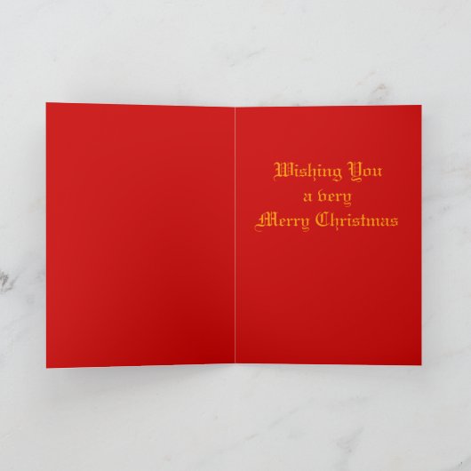 Pour Fêtes Annuelles Cartes de Noël Heron (Intérieur)