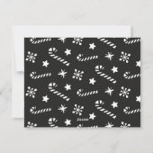 Pour Fêtes Annuelles Cartes de Noël Ho Ho Ho | Photo Vacances (Dos)