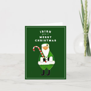 Pour Fêtes Annuelles Cartes de Noël irlandaises
