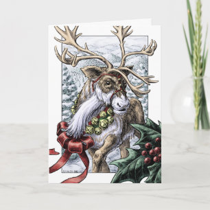 Pour Fêtes Annuelles Cartes de Noël "Jingle Bells" avec texte modifiabl