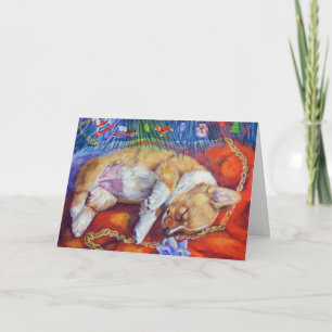 Pour Fêtes Annuelles Cartes de Noël Pembroke Welsh Corgi