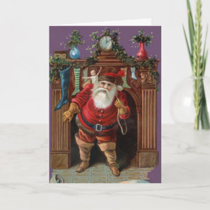 Pour Fêtes Annuelles Cartes de Noël Père Noël
