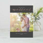 Pour Fêtes Annuelles Cartes de Noël Plus on est de fous (Debout devant)