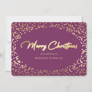 Pour Fêtes Annuelles Cartes de Noël Professionnelles Lettrées Mains D'O