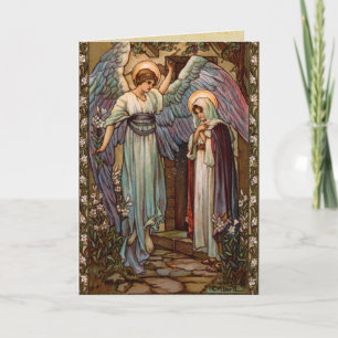 Pour Fêtes Annuelles Cartes de Noël Religieuses Vieux mode